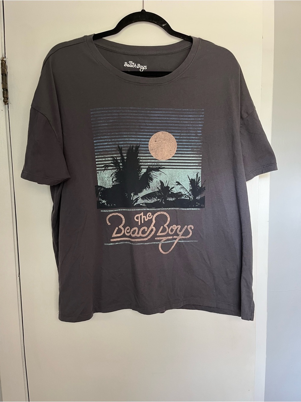 Graphic Tee in Charcoal